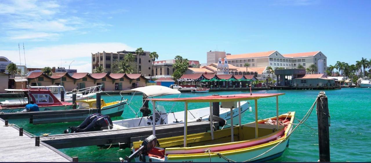 Ocean View Condo Overlooking The Caribbean Sea Oranjestad Exterior photo